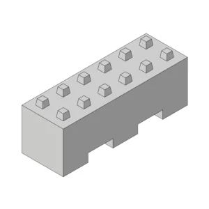 Demmar-Betonstein® 3 mit Wasserdurchlass