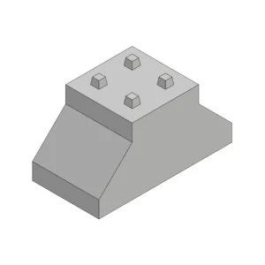 Demmar-Betonstein® heavy Fußstein